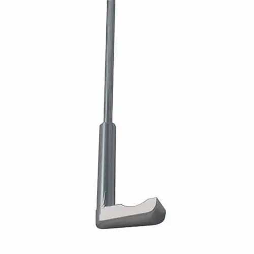 Kludi Ersatzteil, Zugstange für Armaturen, in glänzendem Chrom-Finish, zeigt eine gerade Form mit einem abgerundeten Ende. Ideal für Standardarmaturen zur Funktionserneuerung.